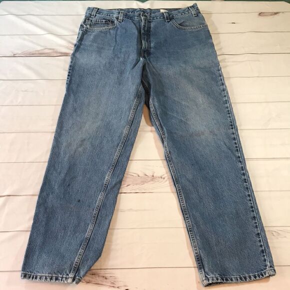 Levi's 540 Vintage Paper Label Relaxed Fit Blue Men's Jeans - Picture 7 of 13